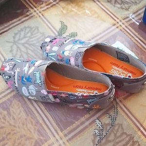 Cartoon Covered Memory Foam Loafers